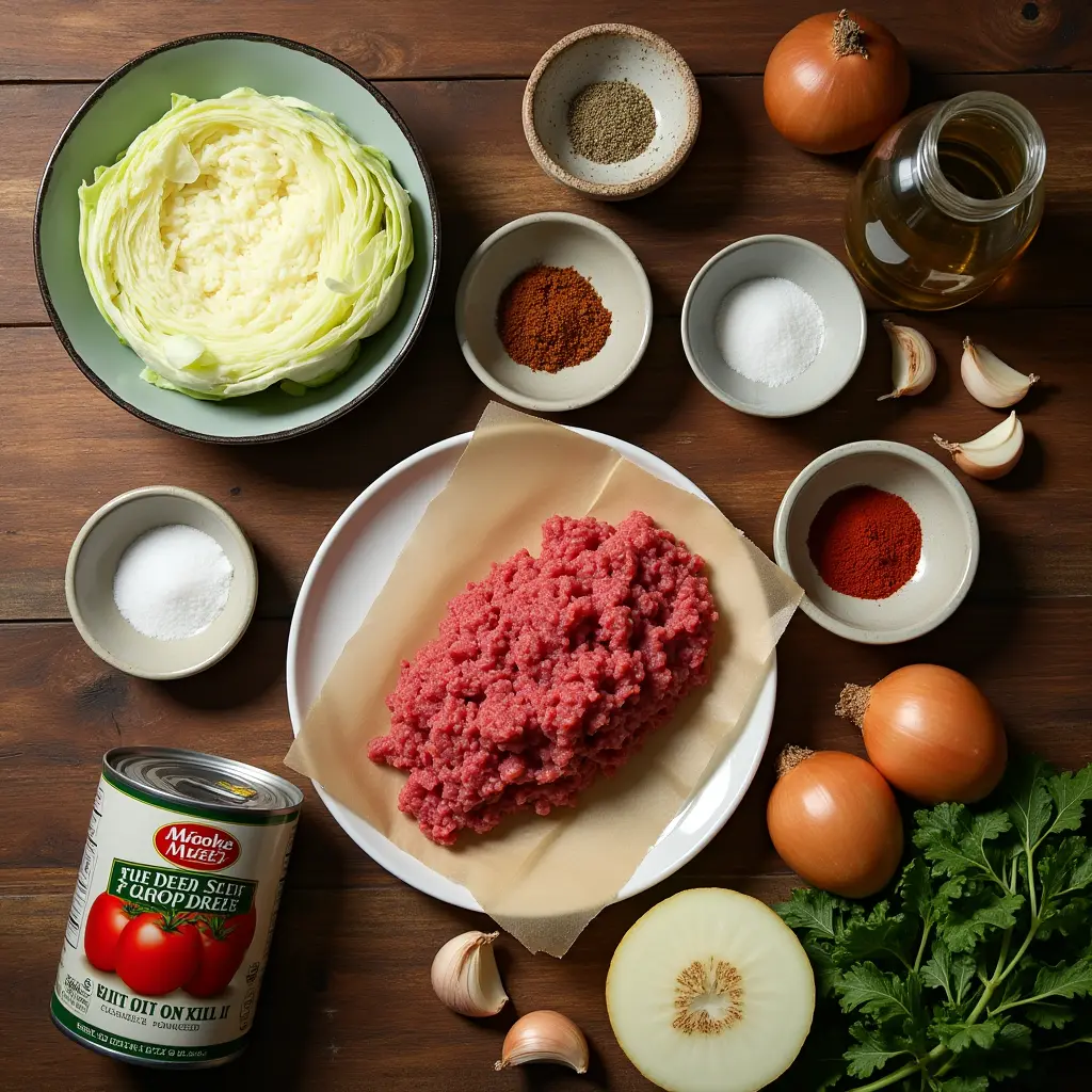 Cabbage and Ground Beef