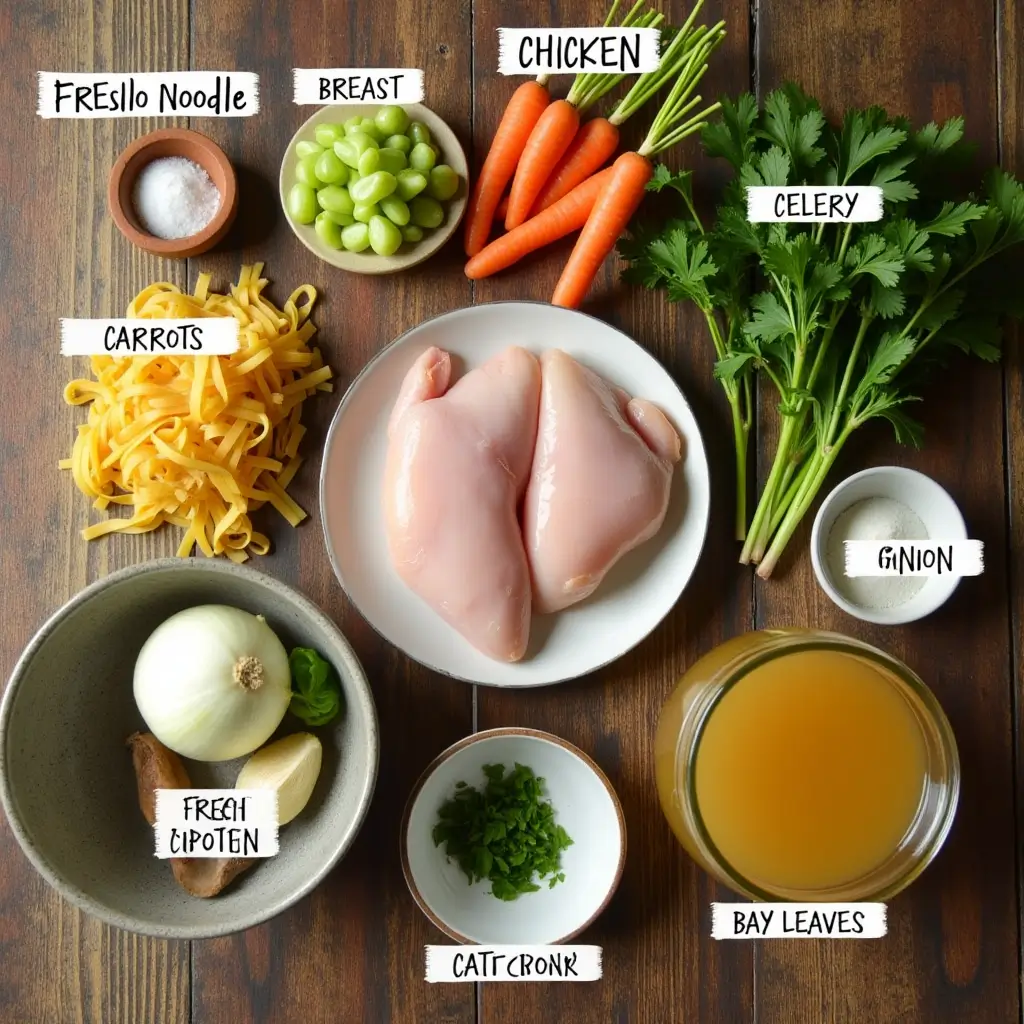 Chicken noodle soup