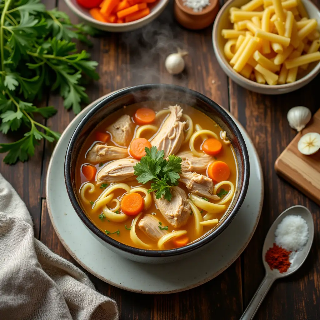Chicken noodle soup