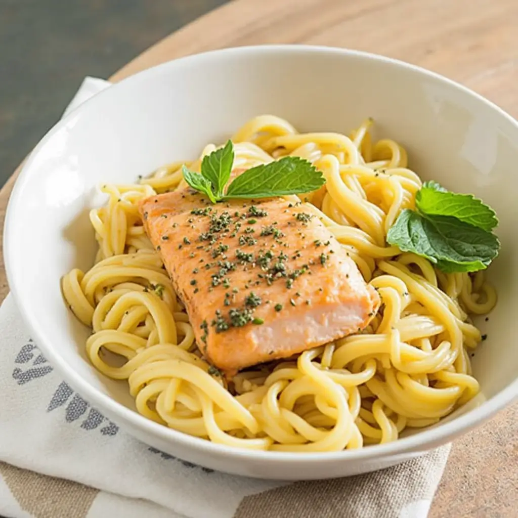 Salmon Pasta Recipe A Tasty Dinner Idea