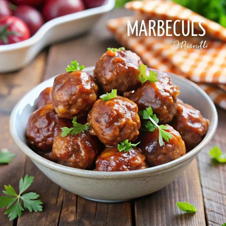barbecue meatballs recipe