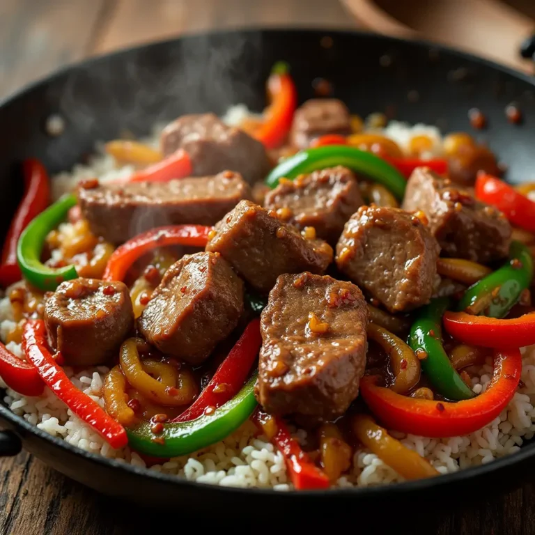 Chinese Pepper Steak